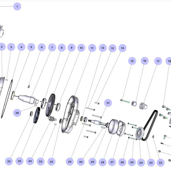 Imer Wheelman Eng Hdpe 2223260 Nut