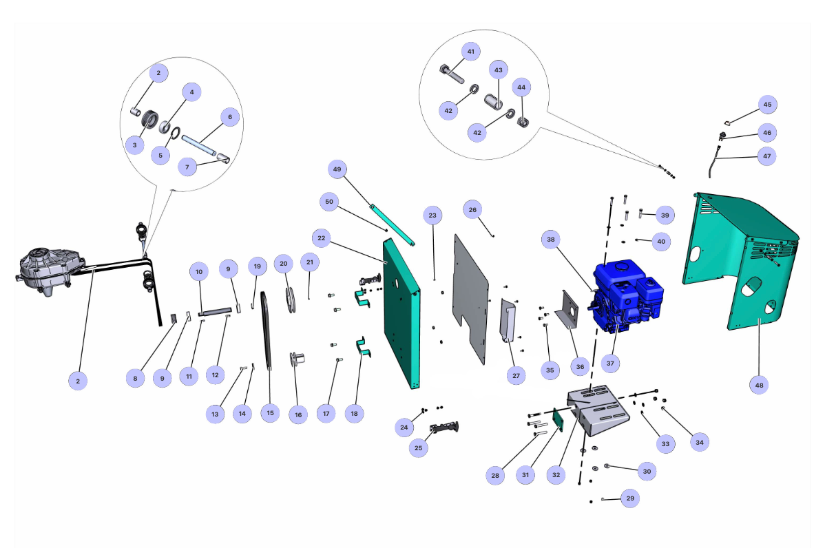 imer-workman-ii-250-eng-honda-3209049-belt-conc-mixer