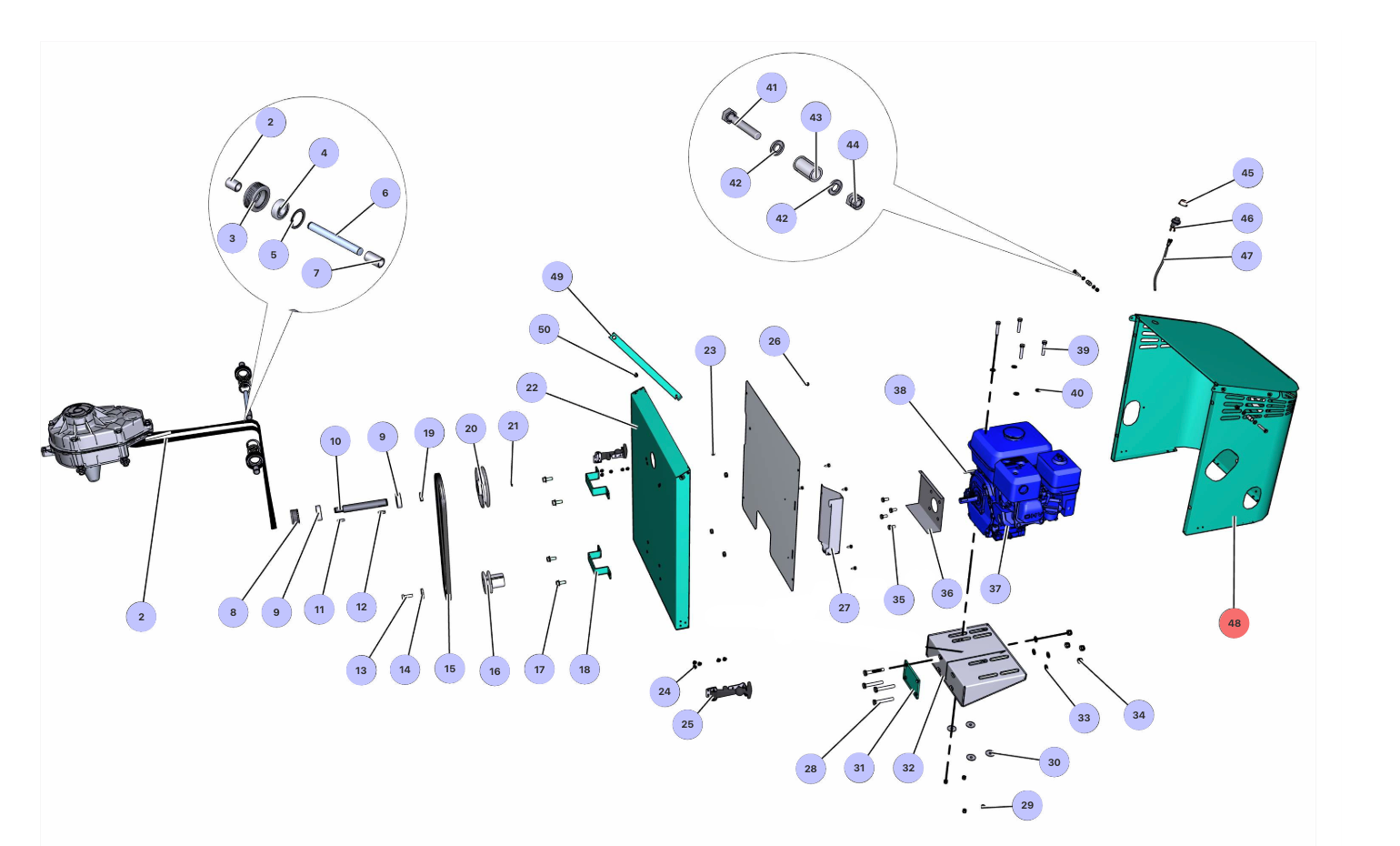 imer-workman-ii-250-eng-honda-3233702-cab-door-assembled-painted